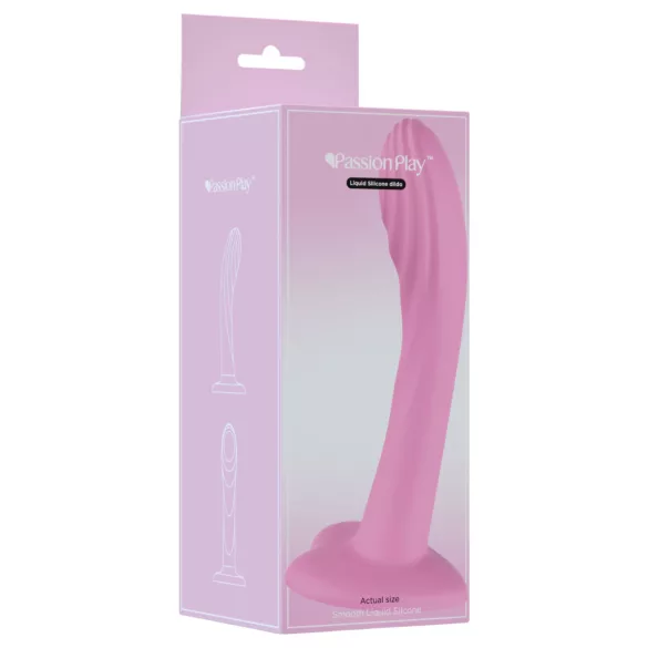 Passion Play - dildo din silicon lichid (roz)