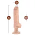Blush Bad Boy - vibrator cu piercing - 33 cm - culoare naturală