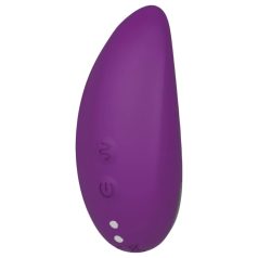   Vibeconnect - vibrator clitoridian reîncărcabil, rezistent la apă - mov