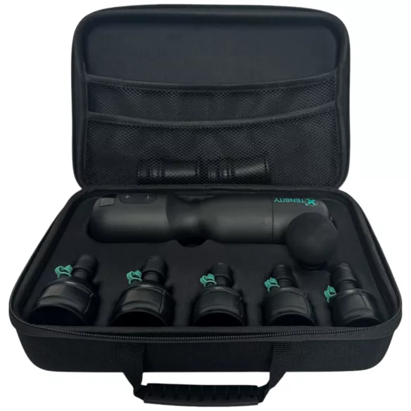 Xtensity 1 - masturbator masculin cu vacuum și pulsații - negru