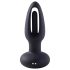 Honey Play Box Snuggy - vibrator anal cu limbă - negru