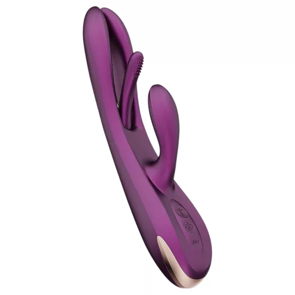 Honey Play Box Terri - Vibrator cu braț pentru clitoris controlat prin aplicație (mov)