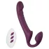 Honey Play Box Bliss - dildo cu vibrații și bile rotative - mov