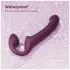 Honey Play Box Bliss - dildo cu vibrații și bile rotative - mov