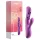 Honey Play Box Gem - vibrator cu bile pentru punctul G și clitoris, controlat prin aplicație (mov)