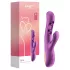 Honey Play Box Gem - vibrator cu bile pentru punctul G și clitoris, controlat prin aplicație (mov)