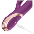 Honey Play Box Gem - vibrator cu bile pentru punctul G și clitoris, controlat prin aplicație (mov)