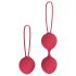 Cotoxo Cherry - Set bile vaginale kegel 2 piese - roșu
