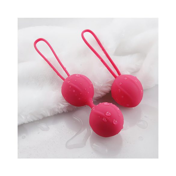 Cotoxo Cherry - Set bile vaginale kegel 2 piese - roșu