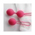 Cotoxo Cherry - Set bile vaginale kegel 2 piese - roșu