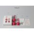 Cotoxo Cherry - Set gule geisha 2 piese (roșu)