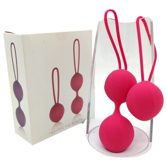 Cotoxo Cherry - Set bile vaginale kegel 2 piese - roșu