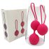 Cotoxo Cherry - Set bile vaginale kegel 2 piese - roșu