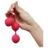 Cotoxo Cherry - Set bile vaginale kegel 2 piese - roșu