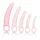 CalExotics Inspire - set dilatatoare vaginale medicale - silicon roz