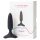 LOVENSE Hush 2 XS - mini vibrator anal reîncărcabil (25mm) - negru