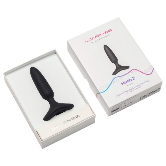 Lovense - vibratoare anal mic cu vibrații - reîncărcabil XS 25mm - negru