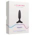 LOVENSE Hush 2 XS - mini vibrator anal reîncărcabil (25mm) - negru