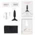 LOVENSE Hush 2 XS - mini vibrator anal reîncărcabil (25mm) - negru