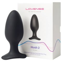   LOVENSE Hush 2 L - vibrator anal reîncărcabil mic (57mm) - negru