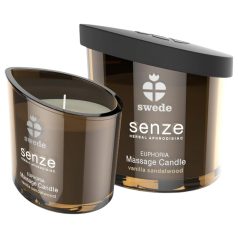   Swede Senze - lumânare de masaj - vanilie și lemn de santal - 50ml