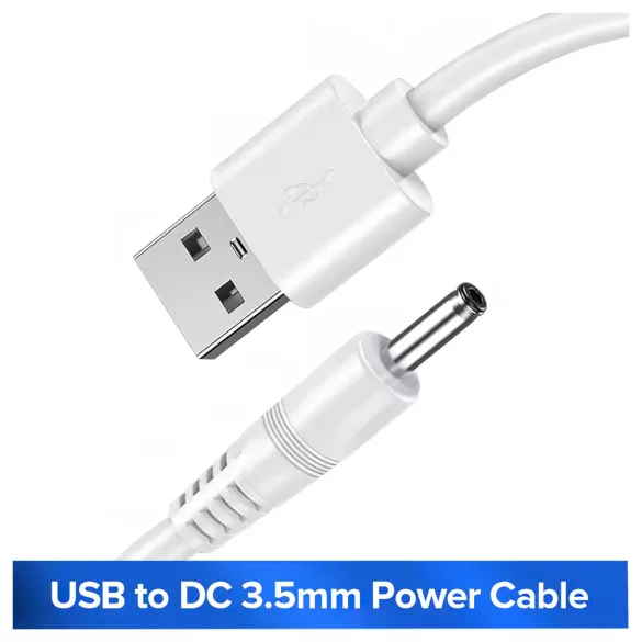 LELO - Încărcător USB 5V - cablu de alimentare - alb
