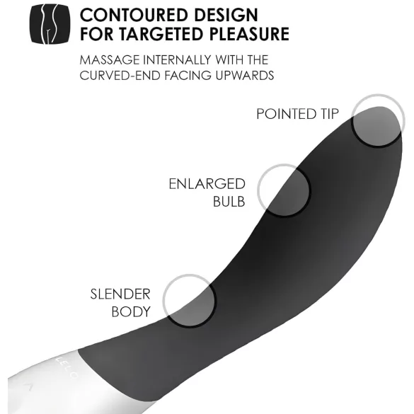 LELO Mona Wave - vibratoare pentru punctul G - rezistent la apă - negru