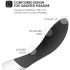 LELO Mona Wave - vibratoare pentru punctul G - rezistent la apă - negru