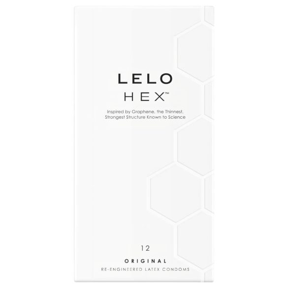 LELO Hex Original - prezervative ultra subțiri - latex - 12 bucăți