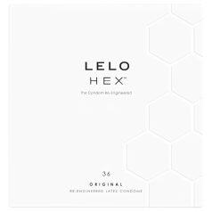   LELO Hex Original - prezervative premium - texturat - 36 bucăți