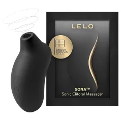 LELO Sona - stimulator clitoridian cu unde sonore - negru