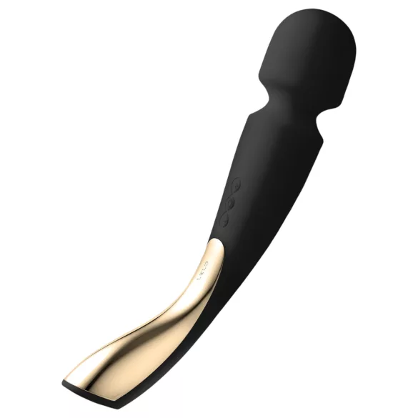 LELO - vibrator masaj Smart Wand 2 mare - reîncărcabil - negru