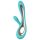 LELO Soraya 2 - Vibrator impermeabil cu braț pentru clitoris (turcoaz)