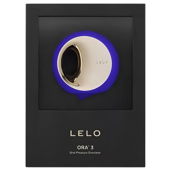 LELO Ora 3 - simulator de sex oral și vibrator clitoridian (albastru)