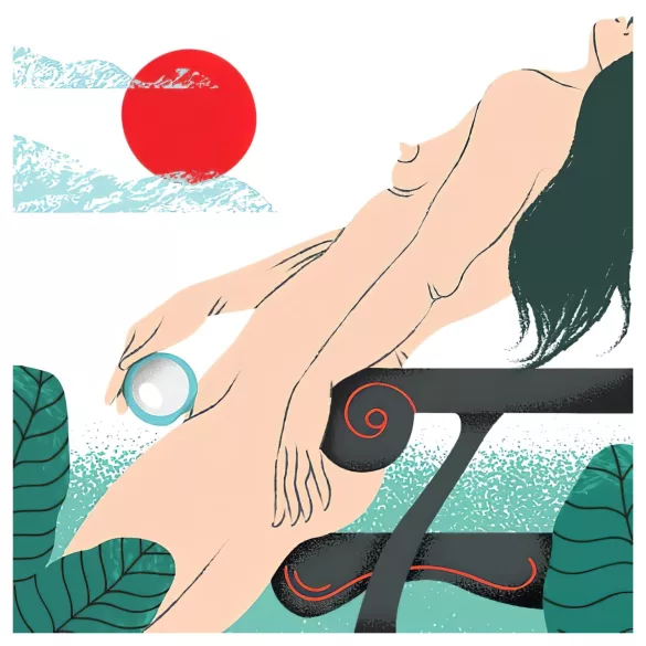 LELO Ora 3 - simulator de sex oral și vibrator clitoridian (albastru)