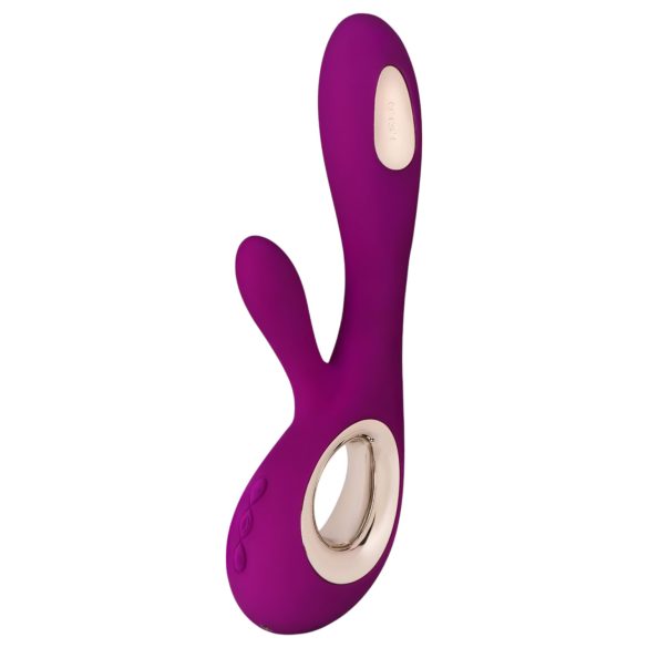 LELO Soraya Wave - vibrator dual motor, stimulare clitoris, mișcare val, mov