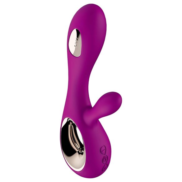LELO Soraya Wave - vibrator dual motor, stimulare clitoris, mișcare val, mov