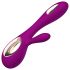 LELO Soraya Wave - vibrator dual motor, stimulare clitoris, mișcare val, mov