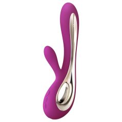   LELO Soraya 2 - vibrator cu braț clitoridian, impermeabil (mov)