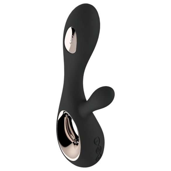 LELO Soraya Wave - vibrator rabdă tip clitoral, mișcare ondulantă - negru
