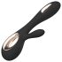 LELO Soraya Wave - Vibrator cu braț pentru clitoris, cu mișcare de ondulare (negru)