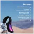 LELO Enigma - vibrator 2în1 pentru punctul G, reîncărcabil, impermeabil, negru