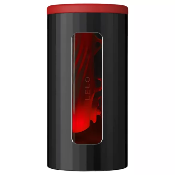 LELO F1s V2 - masturbator interactiv pentru bărbați - silicon roșu
