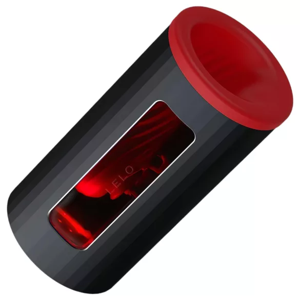 LELO F1s V2 - masturbator interactiv pentru bărbați - silicon roșu