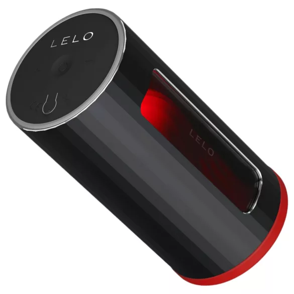LELO F1s V2 - masturbator interactiv pentru bărbați - silicon roșu