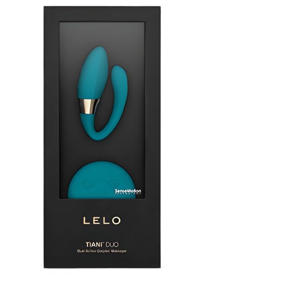 LELO Tiani Duo - vibratoare pentru cuplu - silicon - albastru