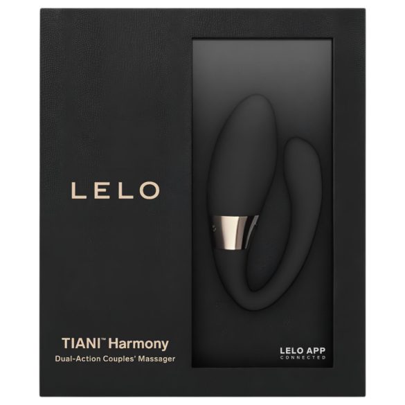 LELO Tiani Harmony - vibrator cuplu inteligent reîncărcabil - negru