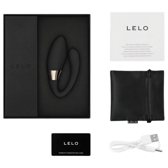 LELO Tiani Harmony - vibrator cuplu inteligent reîncărcabil - negru