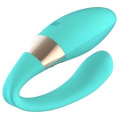   LELO Tiani Harmony - vibrator inteligent pentru cupluri, reîncărcabil (turcoaz)
