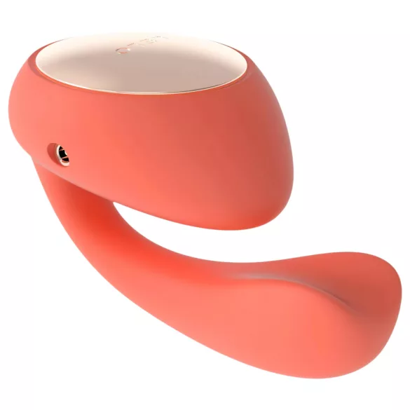 LELO Ida Wave - Vibrator cu vibrații și rotații controlat prin aplicație (coral)